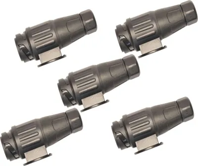 Produktbild von 5 Stück Anhängerstecker 13polig Stecker Anhänger 12V - Schraubanschlüssen PRO