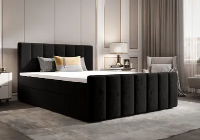 Produktbild von B&B Home Boxspringbett Adelle 160x200 cm – mit Bettkasten