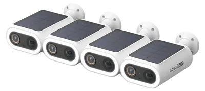 Obrázok produktu pre Solárna kamera, 4K UHD, s rozpoznávaním objektov, 4 kusy