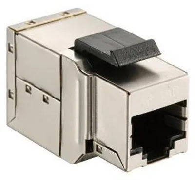 Obrázok produktu pre Equip 125590, Plochý, Strieborná, RJ-45, RJ-45, Samica, Samica