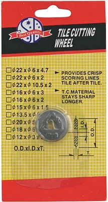 Produktbild von Rad ULTRA PRO (22,5x6 mm), Ersatz, für Fliesenschneider 212907, 212908 und 212910
