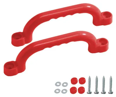 Image de Accessoires pour tours de jeux Poignées Wickey en plastique rouge