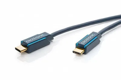 Obrázek produktu pro ClickTronic 45132, 2 m, USB C, USB C, USB 3.2 Gen 1 (3.1 Gen 1), Černá