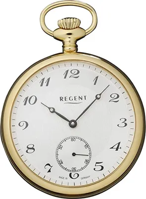 Produktbild von Regent Herren Uhr Armbanduhr Handaufzug Taschenuhren D2URGM1424