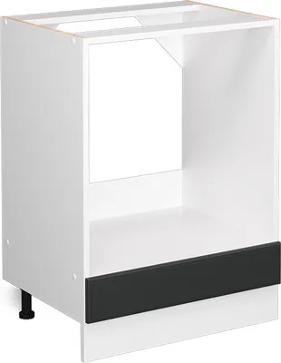 Produktbild von Herdumbauschrank Vicco R-Line Anthrazit Landhaus 60 cm ohne Arbeitsplatte, Model 37239