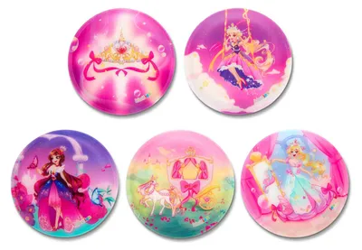 Produktbild von Ergobag Kletties Set (5-tlg.) Magische Prinzessin