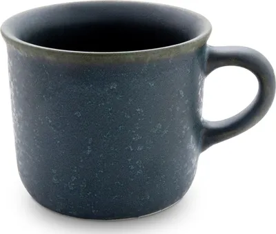 Produktbild von Original Bunzlauer Keramik 400 ml Kaffeepott Teebecher Tasse Becher Ø 10,2 cm, H 8,6 cm Design ZIELON grün