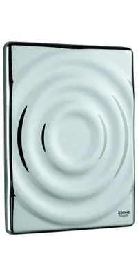 Produktbild von Grohe Abdeckplatte komplett für Wandeinbau-Spülkasten chrom - 43553000