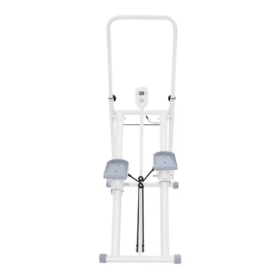 Produktbild von Faltbarer Treppensteiger Stepper LCD bis 150kg weiß