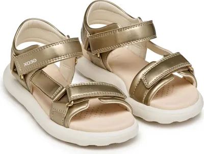 Produktbild von Geox Mädchen Klassische Sandalen J55MSC 000BC C2012 Farbe: Gold Größe: 31