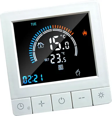 Obrázek produktu pro Programovatelný digitální termostat s dětským zámkem WiFi LCD displej NTC senzor Elektrické vytápění Teplá podlaha Podlahový regulátor teploty Inteligentní nástěnný termostat pro domácnost Kancelář Hotel