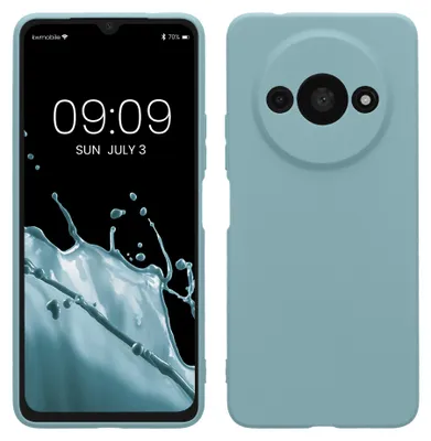 Produktbild von kwmobile Handyhülle für Xiaomi Redmi A3 Hülle - weiches Handy Silikon Case - Schutzhülle Cover - Antique Stone