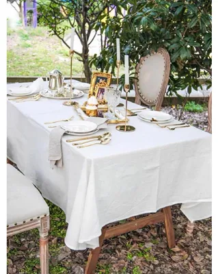 Immagine prodotto di Tovaglia color crema, 140 x 250 cm, 100% cotone