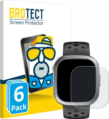 Produktbild von 6x BROTECT Schutzfolie für YYKY Smartwatch 1.72" Displayschutz Displayschutzfolie Folie Matt Entspiegelungsfolie