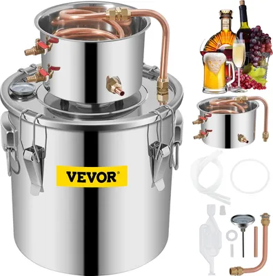 Obrázok produktu pre Destilačný prístroj 3 Gal Water Distiller Water Dispenser z nehrdzavejúcej ocele Destilačný prístroj na destilovanú vodu