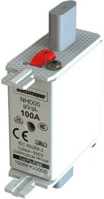 Obrázek produktu pro Pojistková vložka NH000 100A gG EATON 100NHG000B