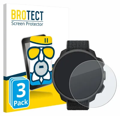 Produktbild von 3x BROTECT Entspiegelungs Schutzglas für Suunto Nautic S Schutzfolie Panzer Folie Glas Display Schutz matt