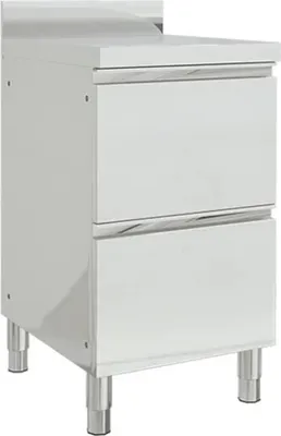 Obrázok produktu pre vidaXL Komerčné kuchynské skrinky s 2 zásuvkami 2 ks 50x60x96 cm