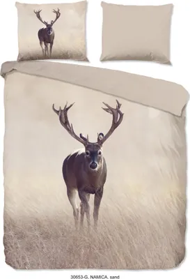 Produktbild von Good Morning Bettbezug "edelhert" - Sand - (240x200/220 cm) - Baumwolle