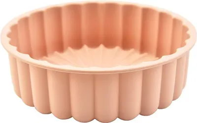 Produktbild von Silikon-Kuchenform, flexibel, groß, rund, für Brot, Ofen, Mikrowelle, Spülmaschine, wiederverwendbar, Küchen-Backgeschirr zum Backen von Kuchen, Brot, Torten, Törtchen, Wackelpudding