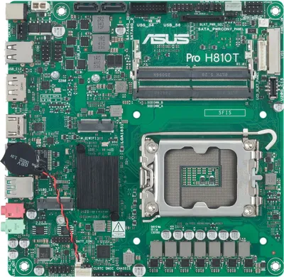 Obrázok produktu pre ASUS H810 LGA 1851 mini-ITX Thin motherboard 1xHDMI 1xDP - Mainboard - Intel Sockel 1851 (Core Ultra 100&200)