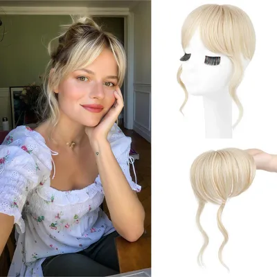 Zdjęcie produktu dla Syntetyczne włosy do upięć, 30 cm, chłodny blond