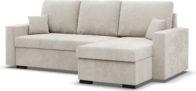 Produktbild von Ecksofa ZUNO mit Schlaffunktion, Rechts, Beige Schlaffläche 200x140cm