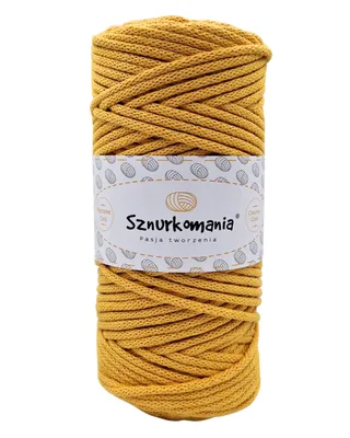 Produktbild von Baumwollkordel mit einem Kern 3mm 100m, Makrameegarn, Makrameekordel, Häkelkordel, Makrameekordel, Naturgarn, 3mm Kordel, geflochtene Baumwollkordel,