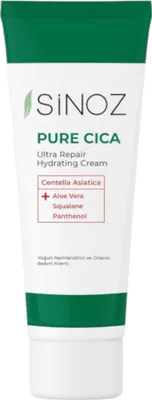 Image de SINOZ Pure Cica Cream 50 ml Crème pour le visage à l'aloe vera