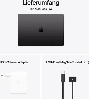 Obrázok produktu pre Apple MacBook Pro - M4 Max - 40-jadrový Apple M4 Max - 48 GB RAM - 1 TB SSD - 16,2" (41,05 cm)