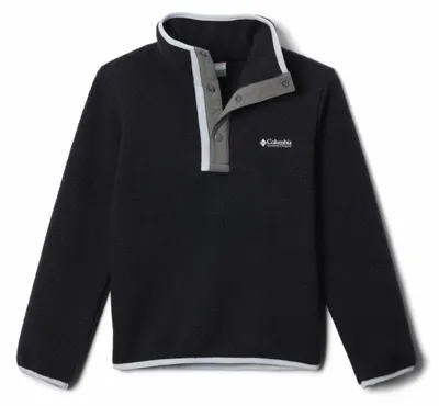 Produktbild von Columbia Helvetia™ Ii Snap Fleece Mit Halbem Reißverschluss Schwarz 8 Years Schwarz 8 Years