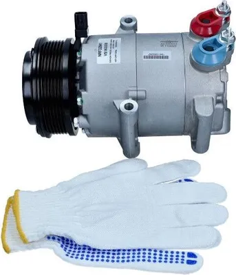 Produktbild von MAXGEAR AC330033 VS16 Klimaanlage Klimakompressor PAG 46 R134a für FORD FOCUS III Turnier MONDEO IV Turnier (BA7) S-MAX (WA6) FOCUS III C-Max II