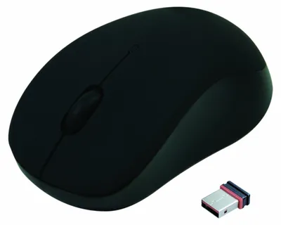 Image de APM OM126 : Souris pour PC, avec connexion USB et radio