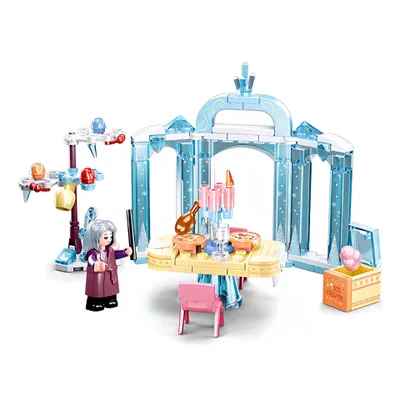 Imagen del producto de Sluban, Cuentos de Hadas de Invierno, Juego de Construcción de 107 piezas, Rosa. Rosa, Talla única