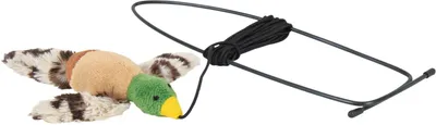 Produktbild von TRIXIE Vogel für Türrahmen, Plüsch, 13 cm / 175 cm