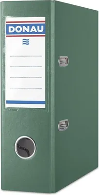 Produktbild von Donau Master Binder A5/75mm Kurz Grün 3905001Pl-06
