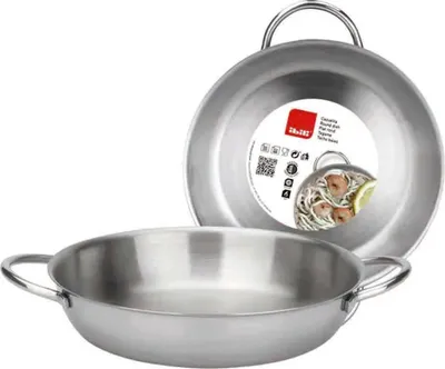 Zdjęcie produktu dla Patelnia Ibili PLAT A Oeufs 14 Prisma, maks. średnica 14 cm, stal nierdzewna, odpowiednia do kuchenek indukcyjnych