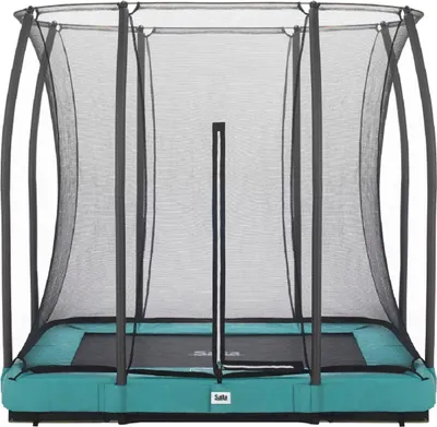 Produktbild von Salta Comfort Edition Ground Trampolin - 214x153cm - Rechteckig - Grün