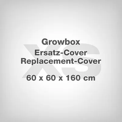 Produktbild von GrowPRO 3.0 Growbox XS Ersatz-Cover, 60x60x160cm