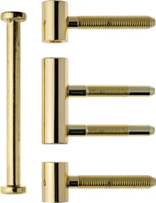 Produktbild von Einbohrband 3-tlg. Typ 335 ø 15 mm, Stahl vergoldet