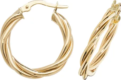 Productafbeelding van Oorbellen voor dames, goud 375/1000 - 15mm; TRS374829KYMM15