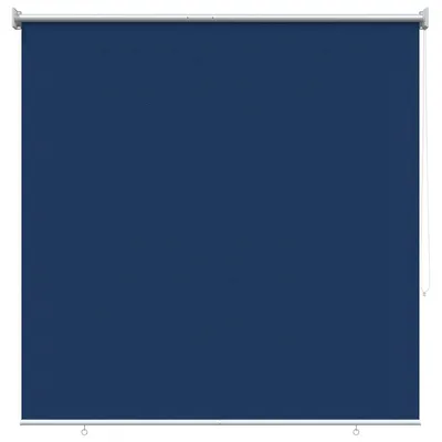 Image de Store extérieur vidaXL, protection UV 90 %, bleu, 140 x 140 cm, HDPE