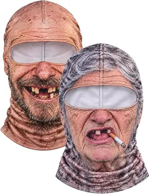 Produktbild von Lustige Sturmhaube Für Motorrad, Damen & Herren, 3D-Skimaske, Atmungsaktiv, Winddicht, Unisex, Sport, Karneval Halloween