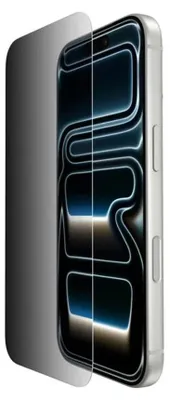 Obrázok produktu pre Belkin ScreenForce InvisiGlass, Apple, iPhone 17 Pro, Antibakteriálne, Odolné proti pádu, Čierna, Priehľadná, 1 kusov