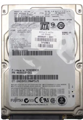 Obrázek produktu pro Toshiba MHZ2320BH, pevný disk, 320 GB, SATA, 2,5", interní, pro notebook/počítač