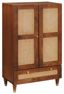 Obrázok produktu pre Vysoký stolík Hnedá 60 x 33,5 x 100 cm Masívne mango drevo