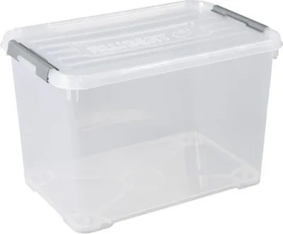 Produktbild von Curver Handy+ Storage Box mit Rädern 65L