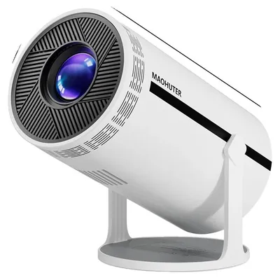 Zdjęcie produktu dla Projektor, natywna rozdzielczość 4K, Wi-Fi 6 i Bluetooth 5.3, model K10PRO, wtyczka EU