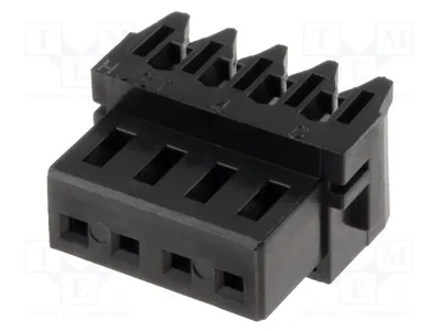 Image de 2 connecteurs mâles de 2,5 mm, tension nominale 250 V, broche : 4, pour câbles, courant : 2 A, référence : 04NR-E4K, connecteurs Signteck