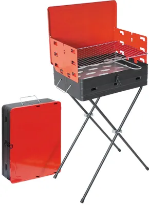 Image de BARBECUE AU CHARBON « VALIGETTA » 43 x 31 x 77 cm (h)